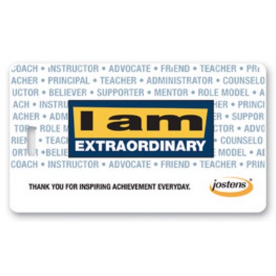 Full Color Write On Tag (Rectangle 2.625"x4.5")
