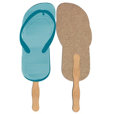 Flip Flop Recycled Hand Fan