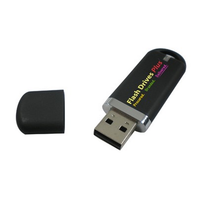 64MB Stick USB Flash Drive With Silver Trim