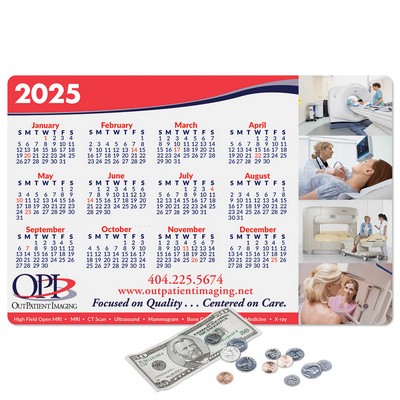 Origin'L Fabric® Heavy Duty Fabric Calendar Counter Mat-11"x17"x1/8"