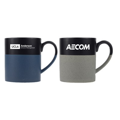 Sweethome 15oz 2-Toned Ceramic Mug with Handle