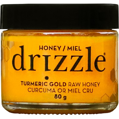 Drizzle Turmeric Gold Raw Honey- 2.8oz/80g