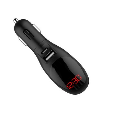 Multifunction Car Air Purifier and Dual Port Charger