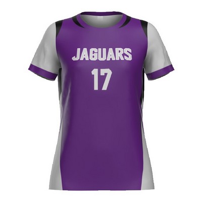 Girls Short Sleeve Crew Fastpitch
