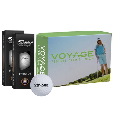 Titleist Pro® V1 Golf Ball in Custom Half Dozen Box