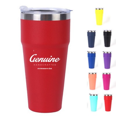 16oz Stainless Steel Car Tumbler with Lid