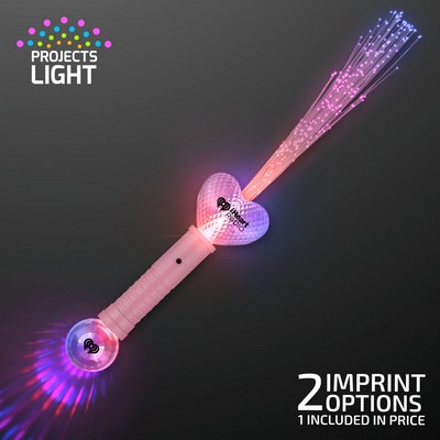 Shining Heart Wands, Light Projecting - Domestic Print