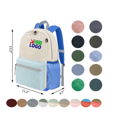 Backpack for Boys 2 to 5 Preschool Kindergarten Backpack 13" Daycare Backpack Fit A4 Folder