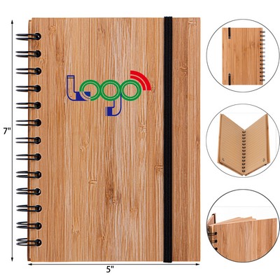 Bamboo Notebook with Recycled Paper