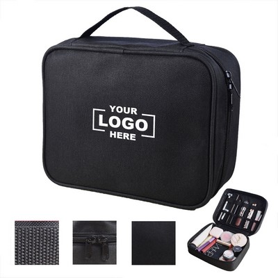 Black Large Capacity Makeup Bag