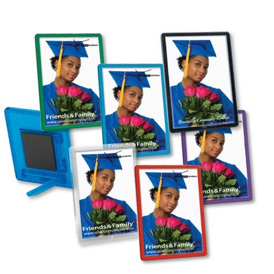 2 x 2 7/8 Translucent Magnetic Snap-In Frame