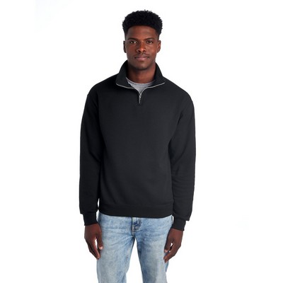 Jerzees® NuBlend® Adult Quarter-Zip Cadet Collar Sweatshirt