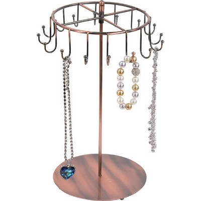 Copper/Metal Rotating Necklace Display