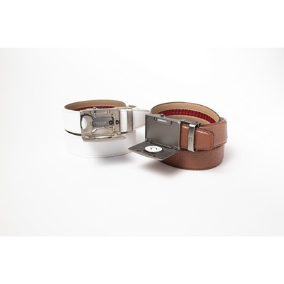 Custom Logo Go-In (Golf) Buckle with Hidden Ball Marker