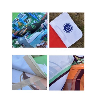 Water Resistant Fold-Up Picnic Blanket