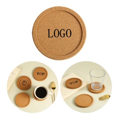 Absorbent Cork Coasters