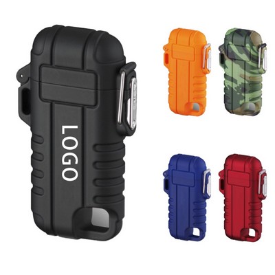Waterproof Chargable Lighter W/ Led Light