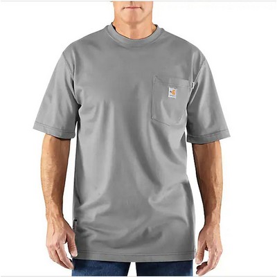 6.75 Oz. Carhartt® Flame Resistant Force Loose Fit Midweight Short-Sleeve Pocket T-Shirt