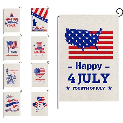July 4th Double Sided Garden Flags