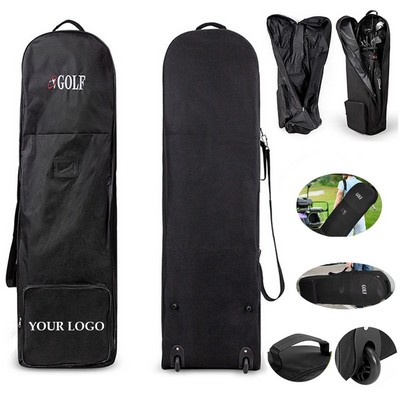 Foldable Golf Travel Plane Bags With Wheel