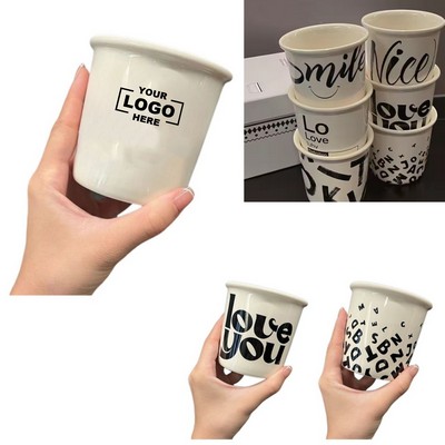 Porcelain White Mug
