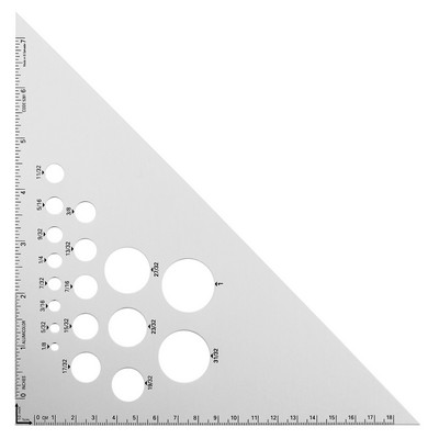 30 Cm Metric Mechanical Engineer Triangular Solid Scale