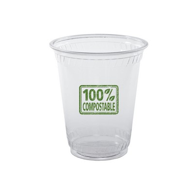 10 Oz. Soft-Sided Greenware Plastic Cup (Grande Line)