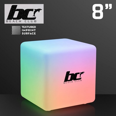 8" Deco Light Cube - Domestic Print