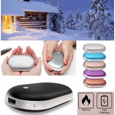Promotek iBank® Hand Warmer + 5200mAh Power Bank Charger (Black)