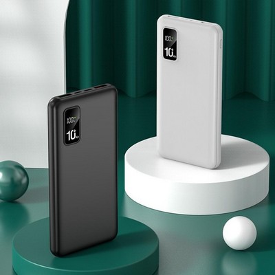 10000mAh Digital Display Power Bank Huge Capacity