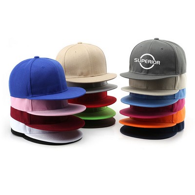 Flat Brim Baseball Cap