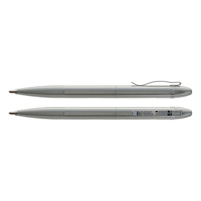 Chrome Satin Vortex Space Pen