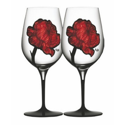 Kosta Boda Tattoo Wine 2-Pack