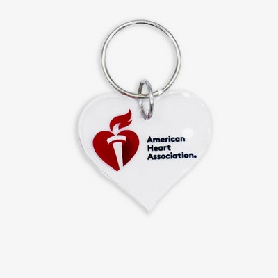 Acrylic Key Chain-up to 2 Sq. Inches
