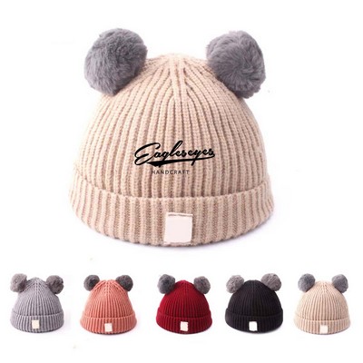 Winter Knit Baby Hat