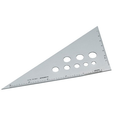30 Cm Color-Coded Metric Architect Triangular Solid Scale
