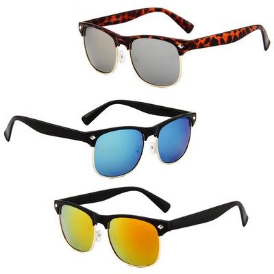Retro Metal Frame Sunglasses