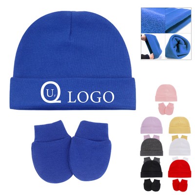 Children'S Cap Hat And Gloves