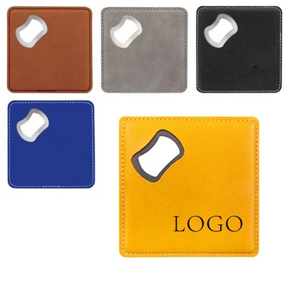 Coaster With A Bottle Opener