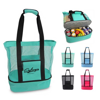 Insulated Beach Tote Bag