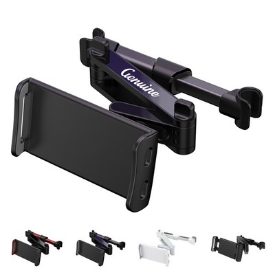 Car Back Seat Headrest Adjustable Phone Holder