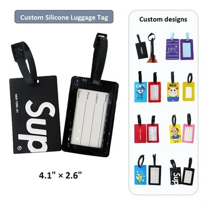Custom Silicone Luggage Tag