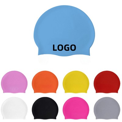 Custom Silicone Swim Cap Flat Style
