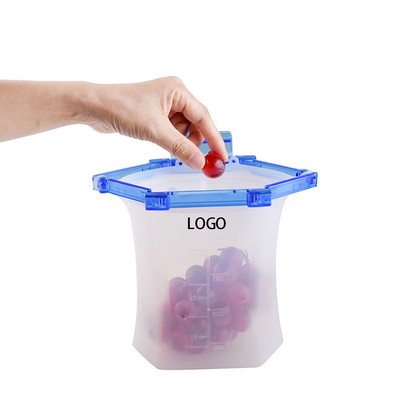 Resealable Silicone Food Storage Bag