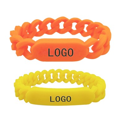 Silicone Twisted Bracelet