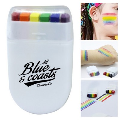 Rainbow Brush Face Crayon
