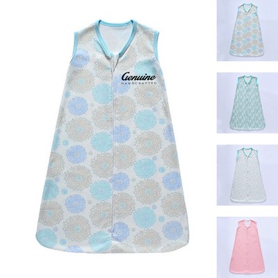 Natural Cotton Sleeveless Sleep Sack