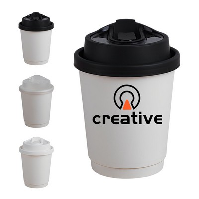 8oz White Paper Cup