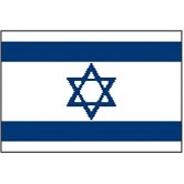 2'x3' Israel U.N. Nylon Outdoor Flag - Style A