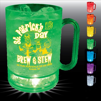 16 Oz. Plastic Lites-Up Mug w/Handle